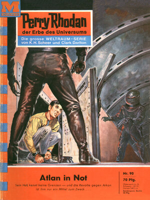 cover image of Perry Rhodan 90